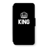 King zwart: iPhone 12 Pro Flip Hoesje