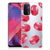 OPPO A93 5G | Siliconen Case | Pink Macarons