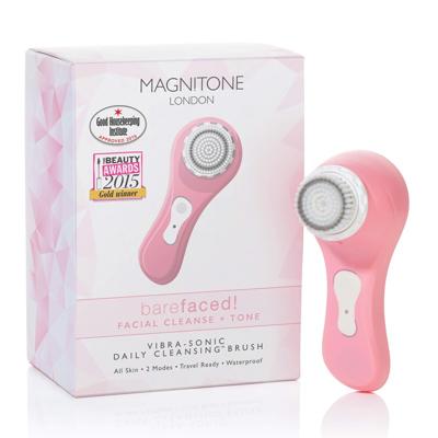 Magnitone Barefaced Vibra-Sonic Daily Cleansing Brush Borstel Rose 1 St Magnitone Barefaced Vibra-Sonic Daily Cleansing Brush Borstel Rose 1 St