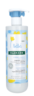 Klorane Bebe Cleansing Cold Cream - Flowers 500 ml