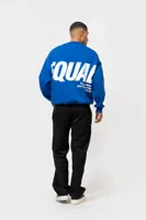 Equalité Elia Sweater Heren Blauw - Maat L - Kleur: Blauw | Soccerfanshop