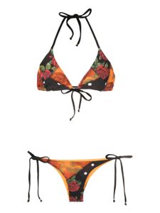 Amir Slama bikini à fleurs - Multicolore