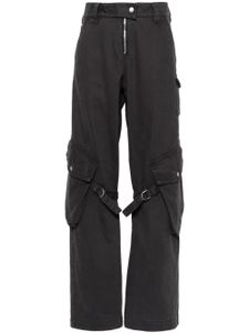 Acne Studios pantalon droit à taille mi-haute - Gris