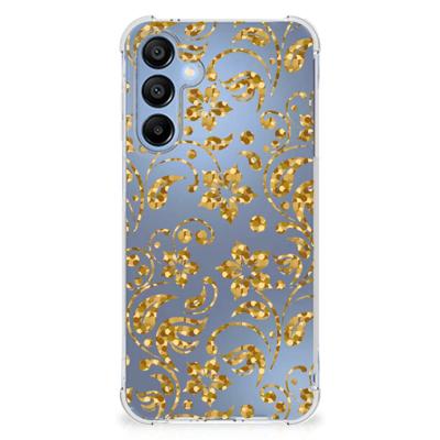 Samsung Galaxy A16 Case Gouden Bloemen Samsung Galaxy A16 Case Gouden Bloemen