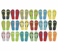 Strand Slippers Kleuren Combi Strand Slippers Kleuren Combi
