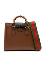 Gucci sac cabas Diana - Marron - thumbnail