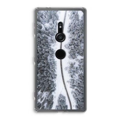 Snøfall: Sony Xperia XZ2 Transparant Hoesje