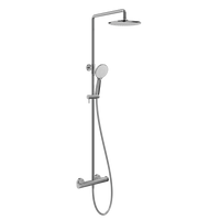 Linie Neptunus opbouw regendoucheset thermostatische kraan chroom