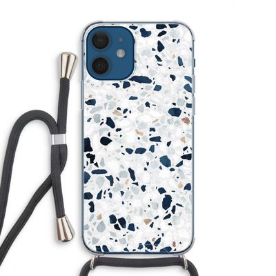 Terrazzo N°1: iPhone 12 Transparant Hoesje met koord