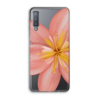 Pink Ellila Flower: Samsung Galaxy A7 (2018) Transparant Hoesje