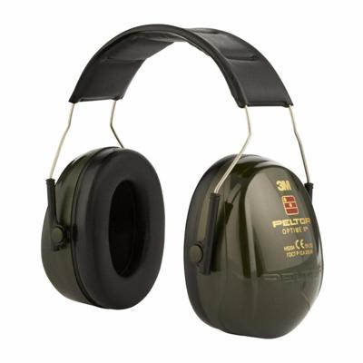 3M PELTOR™ Optime™ II H520A Oorkap gehoorbescherming groen 31dB - OPT2GN