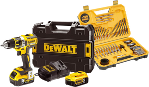 DeWalt DCD791P2-QW + 100 delige boren- en bitset