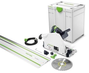 Festool TS 75 EBQ-Plus-FS Invalcirkelzaagmachine | 1600W | met geleiderail | In koffer - 576115