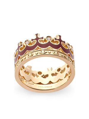 Dolce & Gabbana bague en or 18ct ornée de diamants