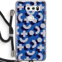 8-bit N°5: LG V30 Transparant Hoesje met koord