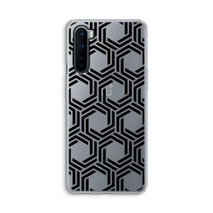 Geometrisch patroon: OnePlus Nord Transparant Hoesje