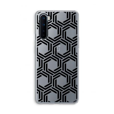 Geometrisch patroon: OnePlus Nord Transparant Hoesje