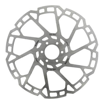 Elvedes remschijf 6-gaats ø203mm 2,0mm zilver