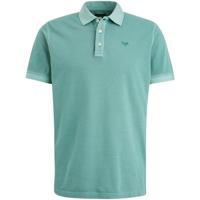 Pme Legend Ppss2405868 Short Sleeve Polo Pique Garment Dy Poloshirts 5224 - Oil Blue