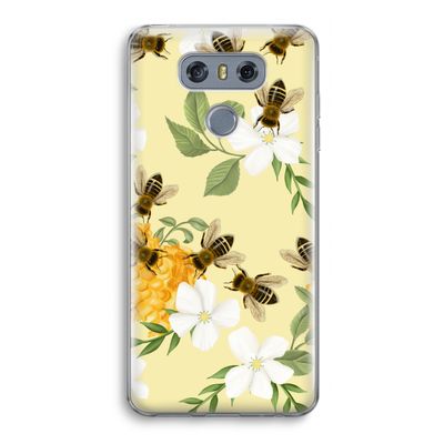 No flowers without bees: LG G6 Transparant Hoesje