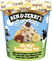 Ben & Jerry's Sundae Oh My! Banoffee Pie! 427ml - Online Boodschappen bij Butlon - Voor 12 uur besteld, morgen bezorgd - thumbnail