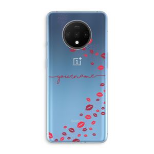Kusjes: OnePlus 7T Transparant Hoesje