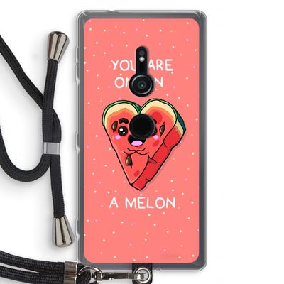 One In A Melon: Sony Xperia XZ2 Transparant Hoesje met koord