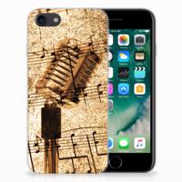 iPhone SE 2022 | SE 2020 | 8 | 7 | Siliconen hoesje | met foto Bladmuziek iPhone SE 2022 | SE 2020 | 8 | 7 | Siliconen hoesje | met foto Bladmuziek