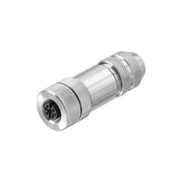 Weidmüller 1920710000 Sensor/actuator connector, niet geassembleerd M12 Aantal polen (sensoren): 5 Bus, recht 1 stuk(s) Piece - thumbnail