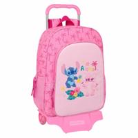 Schoolrugzak Lilo & Stitch Chill Roze 33 x 42 x 14 cm