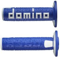 Domino Rubber grip a360 bl/we 120/123mm closed