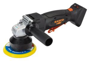 Bahco Draadloze excentrische schuurmachine met schuurschijf van 5" (18 V) - BCL33AP1