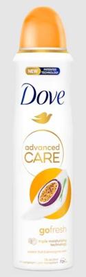 Dove Deodorant spray go fresh passie & citroengras Dove Deodorant spray go fresh passie & citroengras