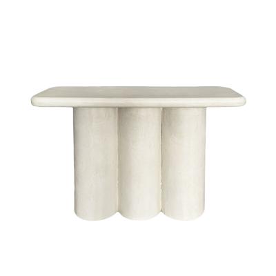 Bijzettafel Home ESPRIT Wit 120 x 38 x 80 cm