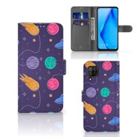 Huawei P40 Lite | Wallet Case | met Pasjes | Space