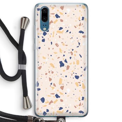 Terrazzo N°23: Huawei P20 Transparant Hoesje met koord