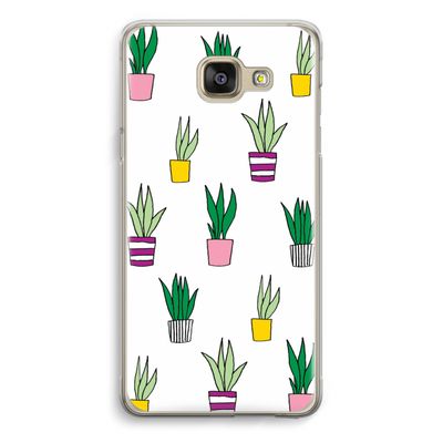 Sanseveria: Samsung Galaxy A5 (2016) Transparant Hoesje