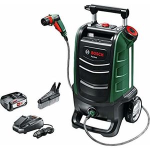 Bosch Groen Fontus 18V Li-Ion Accu hogedrukreiniger incl. accessoires set - 06008B6000