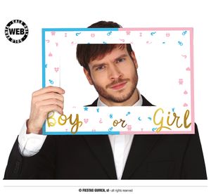 Photo Frame 'Boy or Girl' Gender Reveal