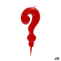Kaars ? Verjaardag Rood (12 Stuks)