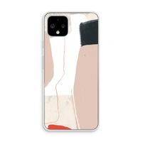 Lava: Pixel 4 Transparant Hoesje