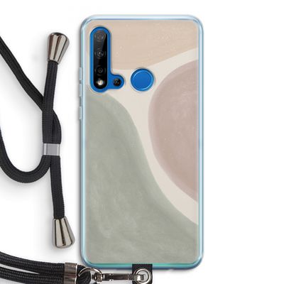 Geo #6: Huawei P20 Lite (2019) Transparant Hoesje met koord