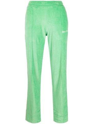Sporty & Rich pantalon de jogging à logo brodé - Vert