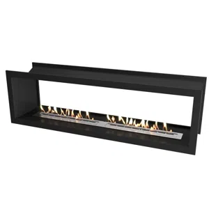 Icon Dubbelzijdig Slimline FBDS2000 800 Zwart
- Icon Fires 
- Kleur: Zwart  
- Afmeting: 200 cm x 60 cm x 45 cm