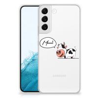 Samsung Galaxy S22 Plus Telefoonhoesje met Naam Cow - thumbnail