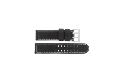 Horlogeband Hamilton H690647101 / H690.647.101 / H001.64.715.545.01 Leder Donkerbruin 22mm