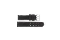 Horlogeband Hamilton H690647101 / H690.647.101 / H001.64.715.545.01 Leder Donkerbruin 22mm