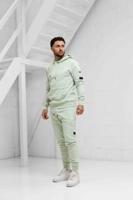 Malelions Nylon Pocket Trainingspak Heren Lichtgroen - Maat S - Kleur: Lichtgroen | Soccerfanshop