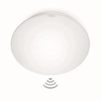 Steinel sensorlamp binnen RS16L excl LED lamp E27 fitting met afscherming van glas 738013 - thumbnail