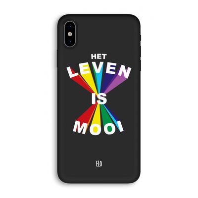 Het Leven Is Mooi: iPhone XS Biologisch afbreekbaar hoesje